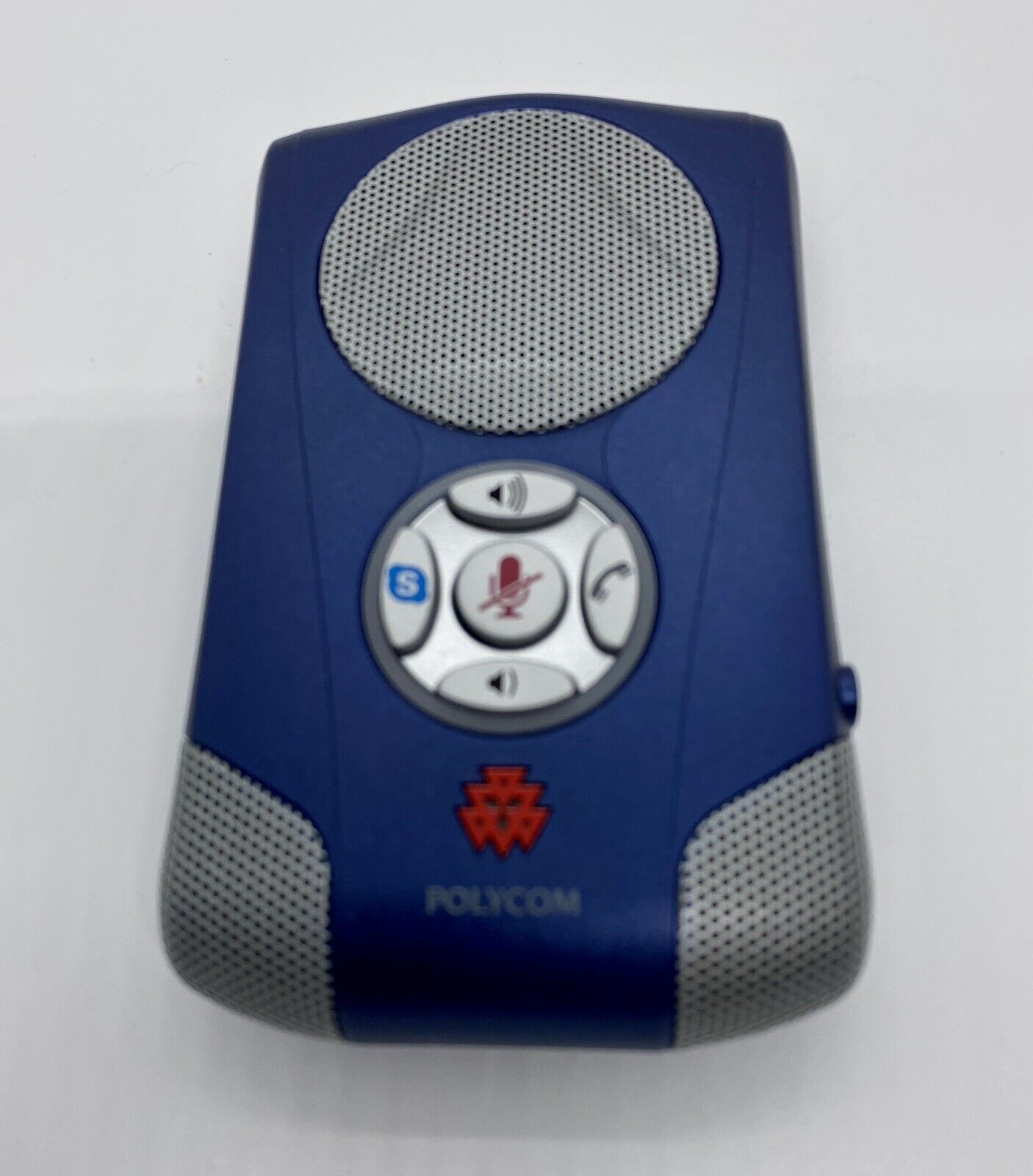 Altavoz de escritorio USB Polycom Communicator Skype con estuche modelo C1005 2201-44040-001 usado